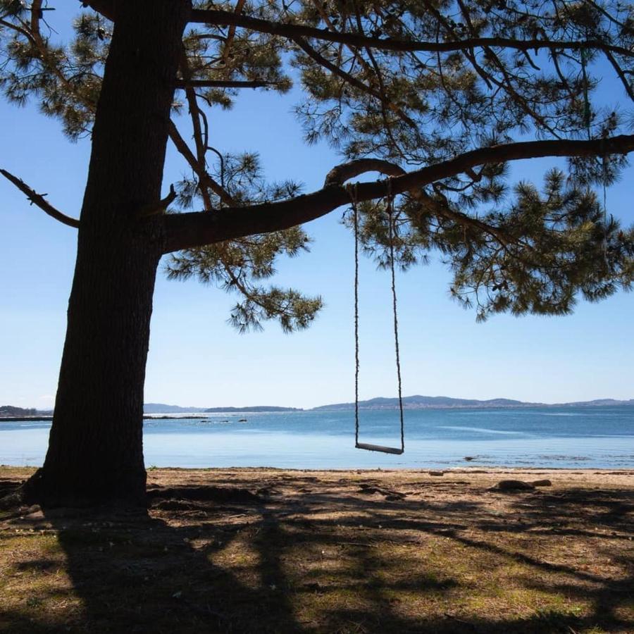 Charm Apartment Cambados Bagian luar foto
