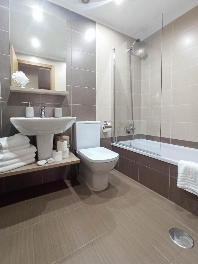 Charm Apartment Cambados Bagian luar foto